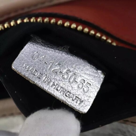 Chloe Etel Hand Bag Leather 2way Silver Auth - Picture 10 of 16